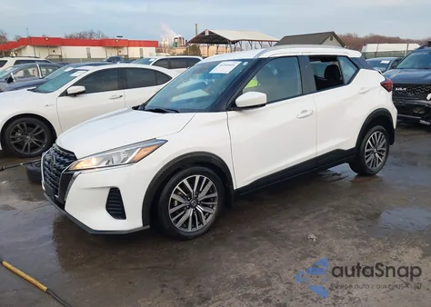2021 Nissan Kicks Sv Xtronic Cvt z USA, uszkodzony, nr VIN 3N1CP5CV7ML514081